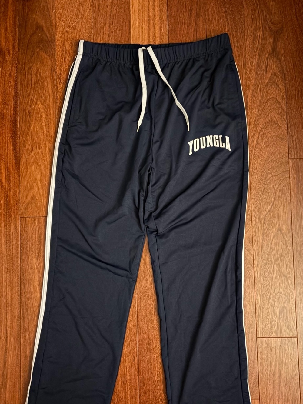 YoungLA Navy Elastic Waist Lounge Pants